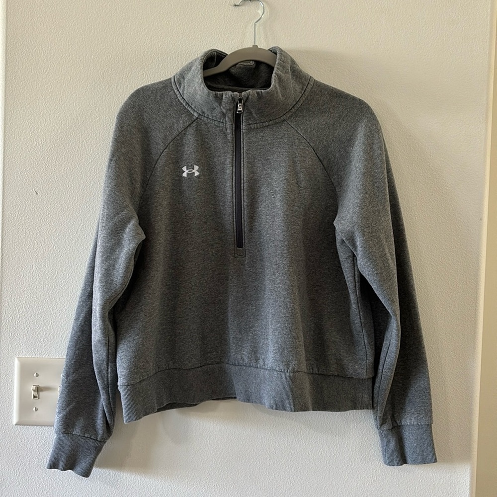 Under armour half zip sweatshirt